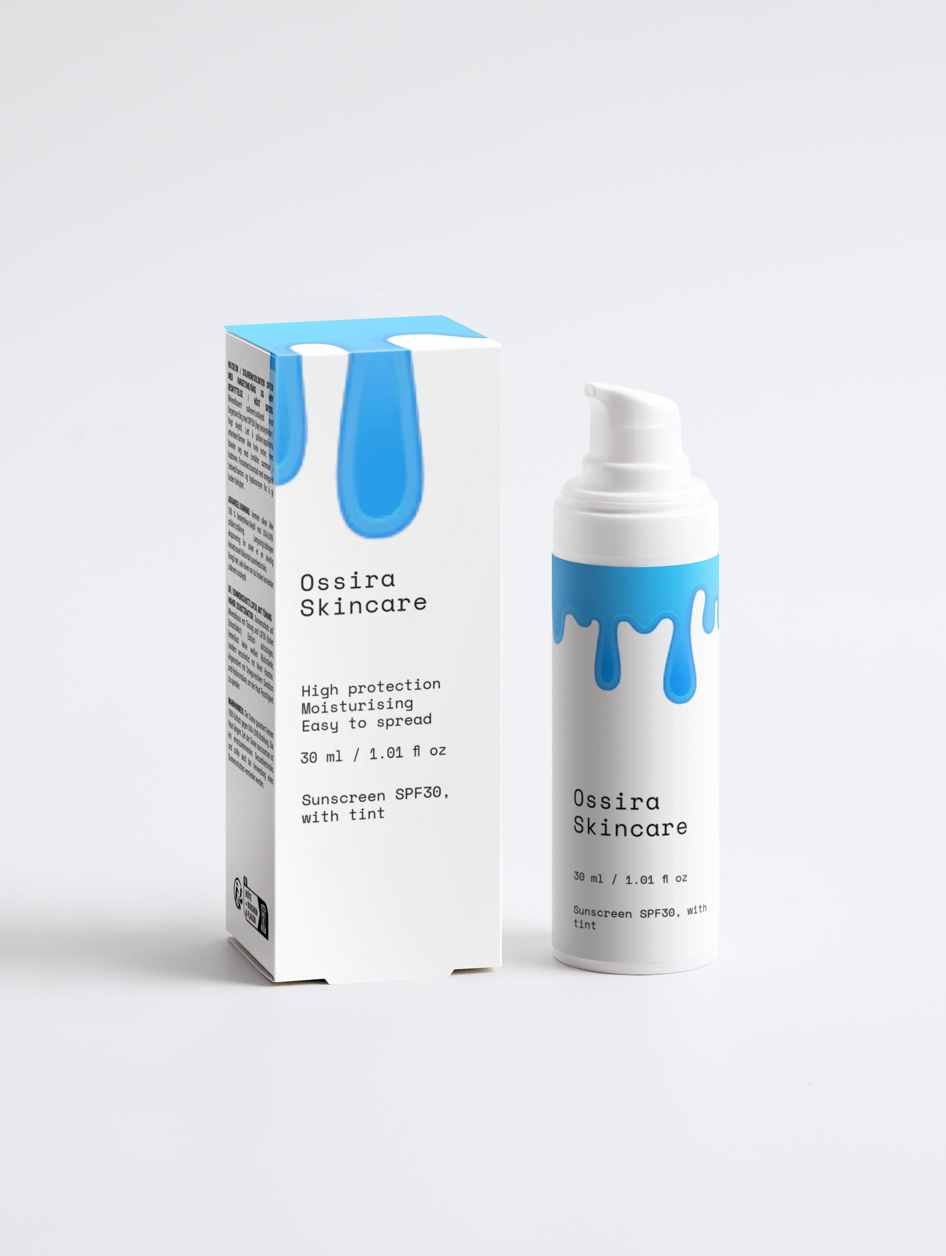 Sunscreen SPF30, with tint