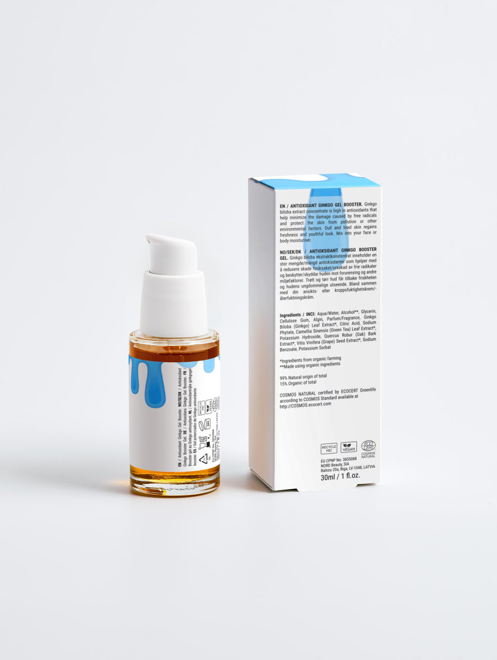 Antioxidant Ginkgo Gel Booster