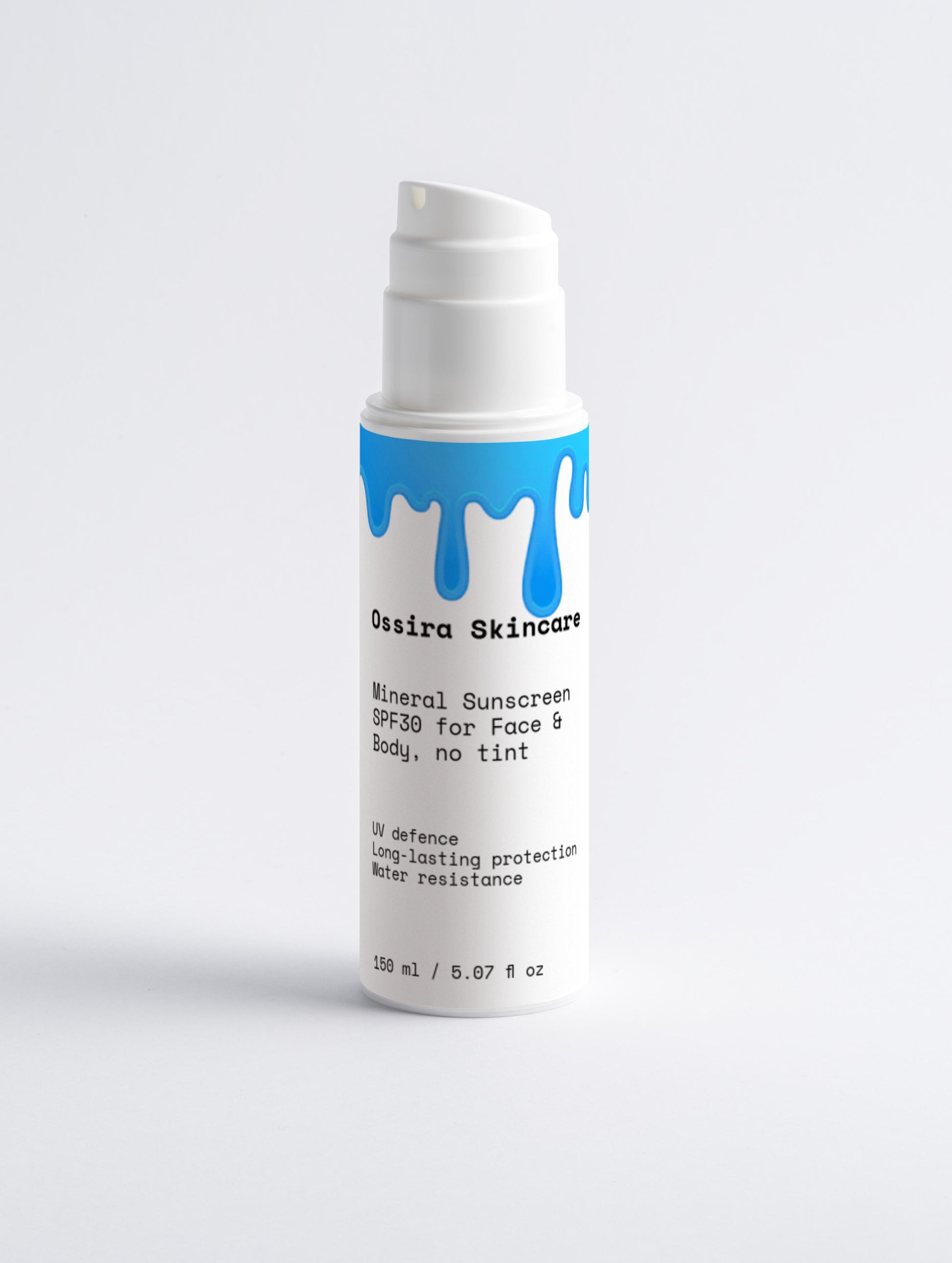 Mineral Sunscreen SPF30 for Face & Body, no tint